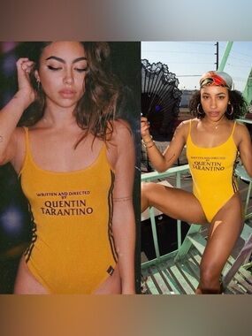 Written and Directed by Quentin Tarantino Yellow Bodysuit S